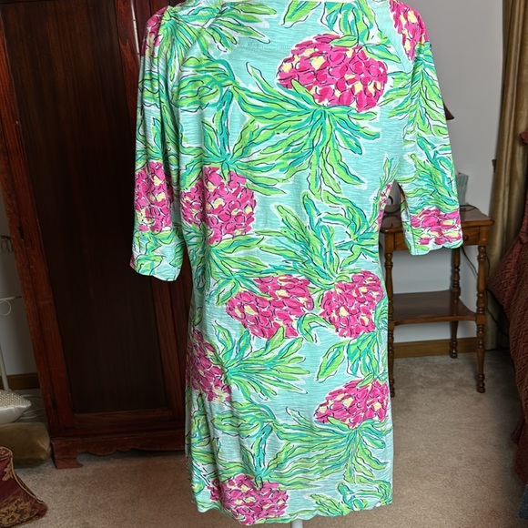 Lilly Pulitzer Cassie Pineapple Pattern Dress Size Small - Picture 2 of 5